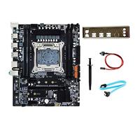 Lisher Scheda Madre X99 + Deflettore + SATA + Interruttore + Grasso Termico LGA2011-3 Supporto DDR4 4X32G per E5-2678 V3 E5 2676 V3 CPU