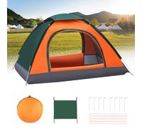 Lishetimig Tenda da campeggio, automatica per 2-3 persone, tenda istantanea, tenda pop-up, leggera, impermeabile, facile da montare, per campeggio, escursionismo, alpinismo, spiaggia, include borsa
