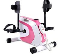 LISHEUK Pedaliera elettrica, Cyclette per Anziani, Allenamento degli Arti Superiori e Inferiori, Attrezzatura per la Riabilitazione Domestica, modalità elettrica Manuale Doppia,