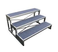 LISHEUK Piattaforma per Scale del Coro, gradini corali multilivello Antiscivolo - Piattaforma e leggio Versatili per Coro, Ideali per presentazioni in a teatro, Supporto