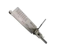 LiShi - Strumento professionale per serratura e decodificatore, 2 in 1, per porta civile e per serratura e lettore di chiavi, SC1-L