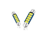 LishiLED Lampadine C5W LED 38mm 39mm 12V 6000K Bianco Super Luminoso per Luci Targa e Luci Interne Auto Senza Errori Canbus 2PCS