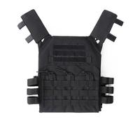 Lishuyeh Gilet softair Schiuma imbottito protettivo Paintball Play Vest leggero e traspirante Gilet sportivo all'aperto Gilet Molle regolabile per l'allenamento all'aperto Costumi Cosplay