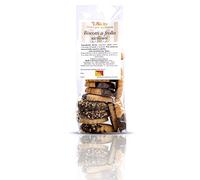 LiSicily - BISCOTTI DI FROLLA SICILIANA (400 Gr) - PRODUZIONE ARTIGIANALE | Biscotti di Pasta Frolla ricoperti di Cioccolato, Fatti a Mano da Antica Ricetta Siciliana | Solo ingredienti 100% Naturali