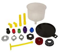 Lisle 24780 Spill Free Funnel with Standard/GM/VW/Ford Adapters