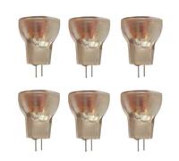 LISOCLU GZ4 Alogen Spotlight -6 pezzi Brillante Lampadina alogena per un'illuminazione d'accento perfetto! Ideale come faro piccolo GZ4 MR-8 per la progettazione creativa dell'illuminazione!(10W/12V)