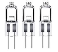 LISOCLU Lampade alogene G4 6v 12v 24v 110v 220v 5w 10w 20w 28w 35w 40w 50w Caldo Bianco 3000k Dimmable G4 Lampade Alogene Cucina Cucina Soggiorno Camera da Letto (220V-40W/3PCS)