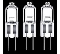 LISOCLU Lampade alogene G4 Caldo Bianco 3000k Dimmable G4 Lampade Alogene Cucina Soggiorno Camera 3 pz (30W/24V)