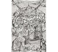 L'isola di Utopia dall'utopia di Sir Thomas More. Sir Thomas More 1478 -1535 aka Saint Thomas More. Avvocato inglese filosofo sociale autore statista e noto umanista rinascimentale. Stampa poster di