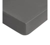 Lisola Lenzuolo Sotto con Angoli Matrimoniale, 100% in Raso di Cotone 300TC, Elasticizzato, Vellutato e Setoso, Made in Italy, 160x200x30cm, Tinta Unita. Modello: Gottardo