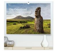 L'isola pasquale, miti, moai e bellezza selvaggia (calendario da parete 2026 di alta qualità, DIN A2 orizzontale), stampa artistica lucida