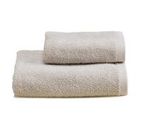 Lisola Set Asciugamani Bagno Viso e Bidet, Coppia Asciugamani Bagno, in Spugna di Cotone 530 gr/mq, 110 x 60 cm + 60 x 40 cm, Morbido al Tatto, Made in Italy, Tinta Unita. Modello: Perla