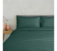 Lisola Set Copripiumino Matrimoniale, in Cotone Percalle 200TC, Made in Italy, Sacco Copripiumino 250x240 cm + 2 Federe 50x80cm, Tinta Unita, Lavabile in Lavatrice. Modello: Milano