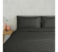 Lisola Set Copripiumino Una Piazza e Mezza, in Cotone Percalle 200TC, Made in Italy, Sacco Copripiumino 200x240 cm + 2 Federe 50x80cm, Tinta Unita, Lavabile in Lavatrice. Modello: Milano