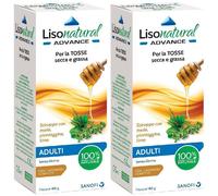 Lisonatural Advance Sciroppo Adulti 2x133 ml Sciroppo per la tosse