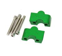 LISROEU Attacchi Manubrio per ER-6N per ER-6F 2012 2013 2014 2015 2016 Adattatore per Rialzo Manubrio per Motocicletta Staffa di Montaggio per Aumento di per Altezza Parti per Motociclette(Green)