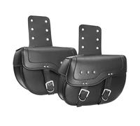 LISROEU Borse Laterali Moto Compatibile con Suzuki per Yamaha Moto Borsa Laterale per Bagagli Borsa per Attrezzi Borsa per Attrezzi Borsa per Attrezzi Accessori Universali(Black1)