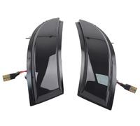 LISROEU Compatibile con Renault per Clio IV 2013 2014 2015 2016 1 Paio Auto Sinistra Destra Specchietto Retrovisore Indicatore di Direzione Luce Specchietto direzione