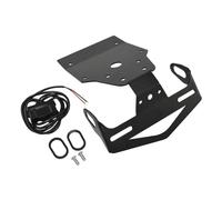 LISROEU portatarga Moto Compatibile con ADV160 2022-2023 Supporto per Telaio Targa per Moto Eliminatore Posteriore con Kit di Sostituzione Luci