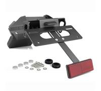 LISROEU portatarga Moto Compatibile con Ducati per Multistrada per V4 per V4S 2021-2024 Supporto per Telaio Targa per Moto Eliminatore Posteriore(with Reflector)