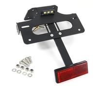 LISROEU portatarga Moto Compatibile con MT-10 per FZ-10 2017-2024 Kit di Eliminazione del Posteriore Supporto per Targa di Ricambio