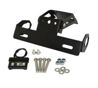 LISROEU portatarga Moto Compatibile con per Ninja per 650 per Z650 2017-2023 Telaio Porta Targa per Moto con Luce Posteriore Ordinata