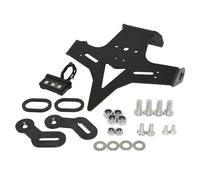 LISROEU portatarga Moto Compatibile con per Ninja per ZX-4R per RR 2023-2024 Portatarga per Moto Telaio Portatarga con Luce Portatarga