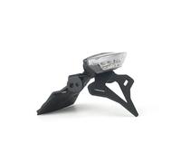 LISROEU portatarga Moto Compatibile con Suzuki per GSX-8S 2023-2024 Supporto per Targa Posteriore Corto per Motocicletta Supporto per Contropunta Integrato con Luce(Transparent)
