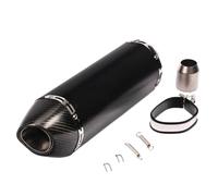 LISROEU Silenziatori terminali Compatibile con CBR500R Silenziatore Universale per Tubo di Scarico Modificato per Motocicletta Silenziatore per Tubo di Scarico per Motocicletta(B)