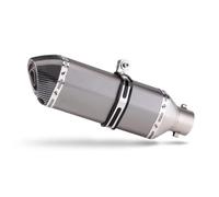 LISROEU Silenziatori terminali Compatibile con R3 Tubo di Scarico per Moto 51mm Universale Accessori per Moto Tubo di Scarico per Moto Silenziatore Silenziatore(A)