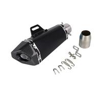 LISROEU Silenziatori terminali Compatibile con R6 per R3 per MT07 Universale 36-51mm Moto Tubo di Scarico Marmitta Tubo di Scarico(Type A)