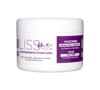 Liss Me Tech, Maschera Mantenimento, Maschera a Base di Olio d'Argan e Bamboo, Nutre e Idrata per Capelli Setosi, Azione Anticrespo, Formato 250 ml