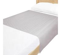 LISSAN - Traverse Letto Anziani Lavabili 4 Strati, 90x85 cm con ali da 50 cm, Traversa Impermeabile Letto Singolo, Protezione Letto per Anziani Pipi, Traversa Salvaletto Assorbenti