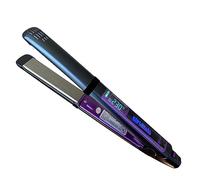 LISSARA - Piastra lisciante professionale - Piastre in Nano Titanio e galleggianti - Rilevatore di umidità - 230°C - Speciale lisciante brasiliano (Classic Evolv Nero)