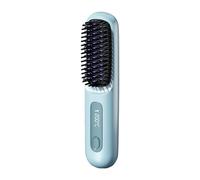 Lisseur à cheveux sans fil - Peigne à lisser en ceramique à chauffage rapide USB 20 x 4,5 x 3 cm | Avec 3 réglages de température, outil de coiffure portable anti-brûlure pour un usage en voyage et à