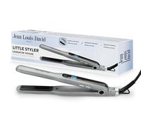 Jean Louis David - Piastra per capelli da viaggio Little Styler, ultra compatto sottile, 11 temperature fino a 230 °C, levigatura, riccioli precisi, schermo digitale, chiusura sicura, strumento per