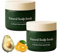 Lissima Natural Scalp Scrub, pulizia profonda e nutriente, esfoliante, idratante e confortevole, formula delicata per tutti i tipi di capelli (2 pezzi)