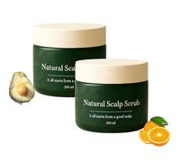 Lissima Scrub Naturale per il Cuoio Capelluto, Esfoliante per il Cuoio Capelluto, Pulizia Profonda e Nutriente, Formula Botanica Delicata per Tutti i Tipi di Capelli (2PCS)