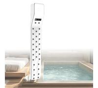 Lissontine Asciugatore da Bagno per Corpo Intero con Ioni Negativi, Asciugatore Caldo Freddo, Asciugacapelli Potente, Perfetto per Spa, Piscina E Centri Benessere. White