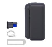 Lissontine Stampante Multi-superficie Mini Stampante Portatile per Carta, Plastica, Metallo E Legno, Stampante a Getto D’inchiostro Manuale per Marcatura Prodotti(Blue)