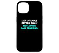 List Of Dogs Better Than Miniature Bull Terriers Custodia per iPhone 13