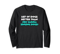 List Of Dogs Better Than New Guinea Singing Dogs Maglia a Manica