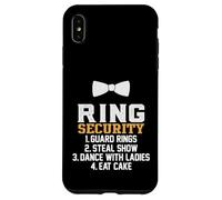 Lista dei doveri di nozze del portatore dell'anello di sicurezza del ragazzo dei bambini Custodia per iPhone XS Max