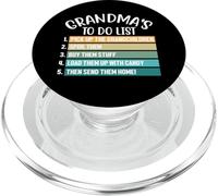 Lista delle nonne da fare, Nonna divertente, rovinare i nipoti PopSockets PopGrip per MagSafe