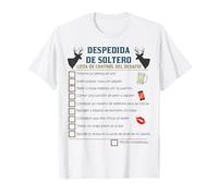 Lista di controllo per addio al celibato e addio al celibato: Despedida de Soltero Maglietta