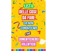 Lista di cose da fare da non dimenticare che dimenticherei volentieri. Quaderno divertente per appunti con fogli bianchi, idea regalo per marito, ... divertente taccuino che mette il buon umore