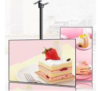 LISTaRSw Pannello Pubblicitario Digitale Commerciale Da 32/43/50/55 Pollici, Display LED Ultrasottile, Schermo Diviso Intelligente, 1920X108p,Supporto Wifi/HDMI/USB/Rj45 50in