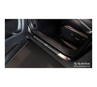 Listelli battitacco in Acciaio Inox Nero Compatibile con Peugeot 3008 2016- 'Special Edition' - 4-Pezzi