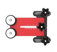 Listelli in lega di alluminio con cuscinetto a rulli per sega da banco pressatura alimentatore e guida, compatibile con slot per mitra e binari a T