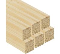listelli legno massello abete 30x30 x 3 metri piallati su quattro lati con smusso su spigoli Made in Italy confezione da 6 pz